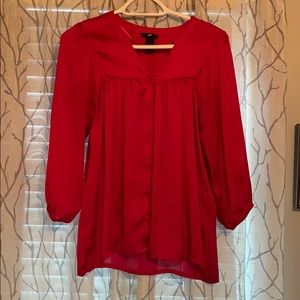 H&M dark pink blouse size 8 (M/L)
